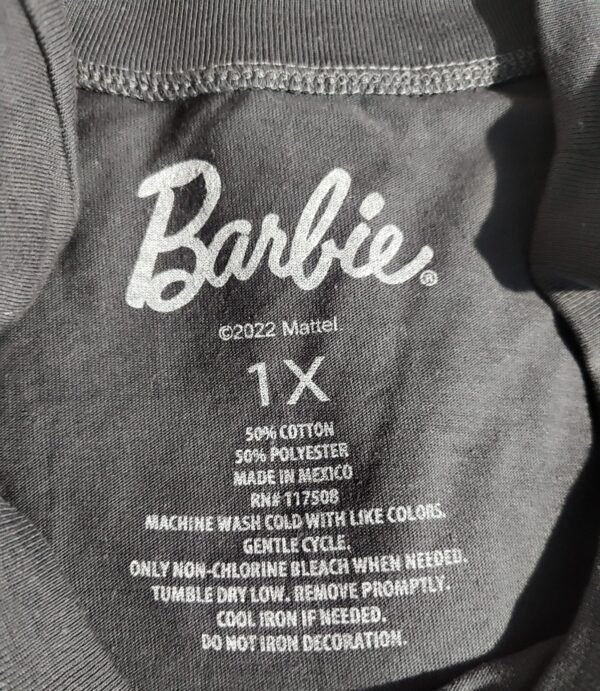 Indicaciones de playera Barbie