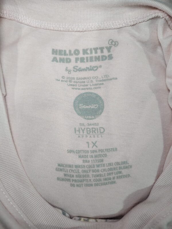Indicaciones de playera sanrio